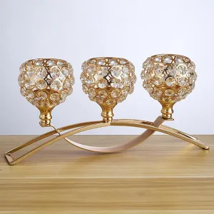 Elegance Crystal Candle Holder – A Touch of Glamour and Sophistication for Your Home
