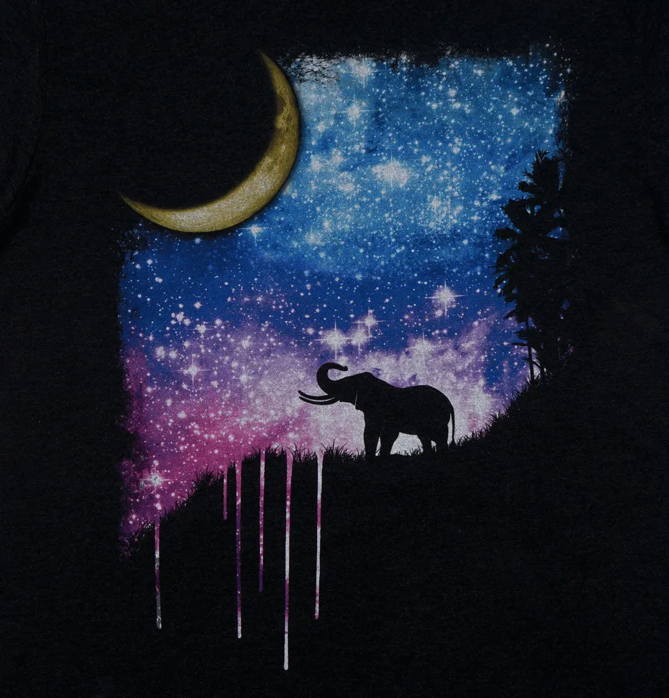 Elephant Moon Unisex T-shirt