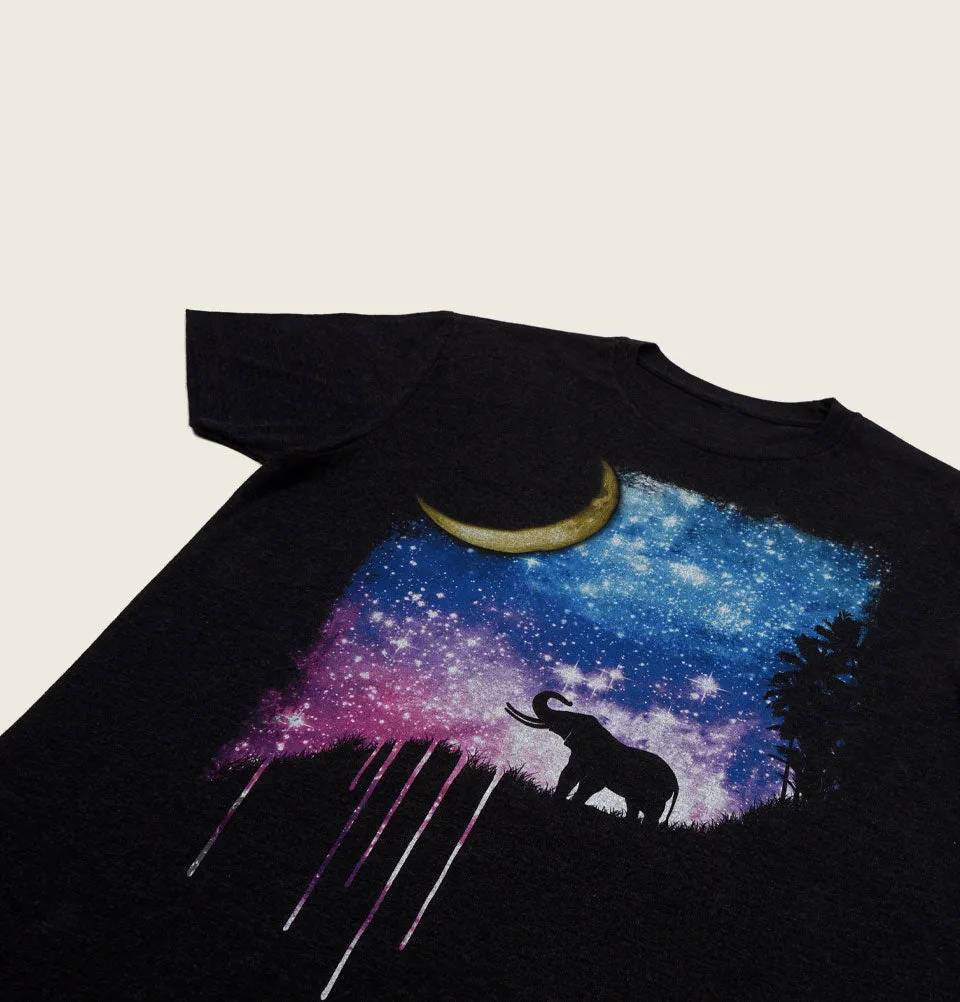 Elephant Moon Unisex T-shirt