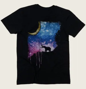 Elephant Moon Unisex T-shirt