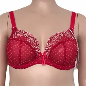 Elomi Betty Underwire Plunge Bra UK 36H US 36K EL8170