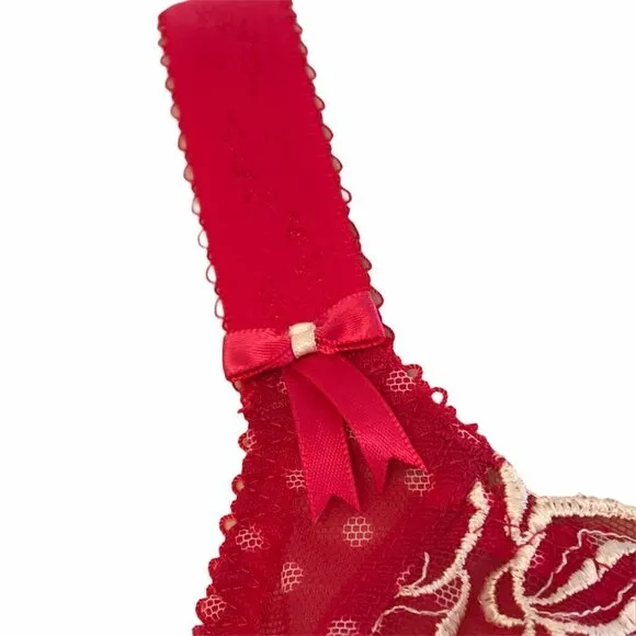 Elomi Betty Underwire Plunge Bra UK 36H US 36K EL8170