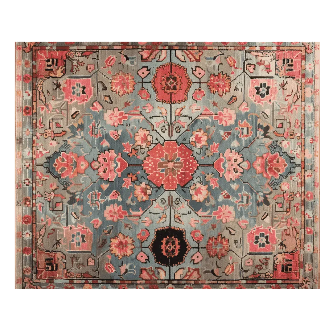 Ember Floral Hand Tufted Rug