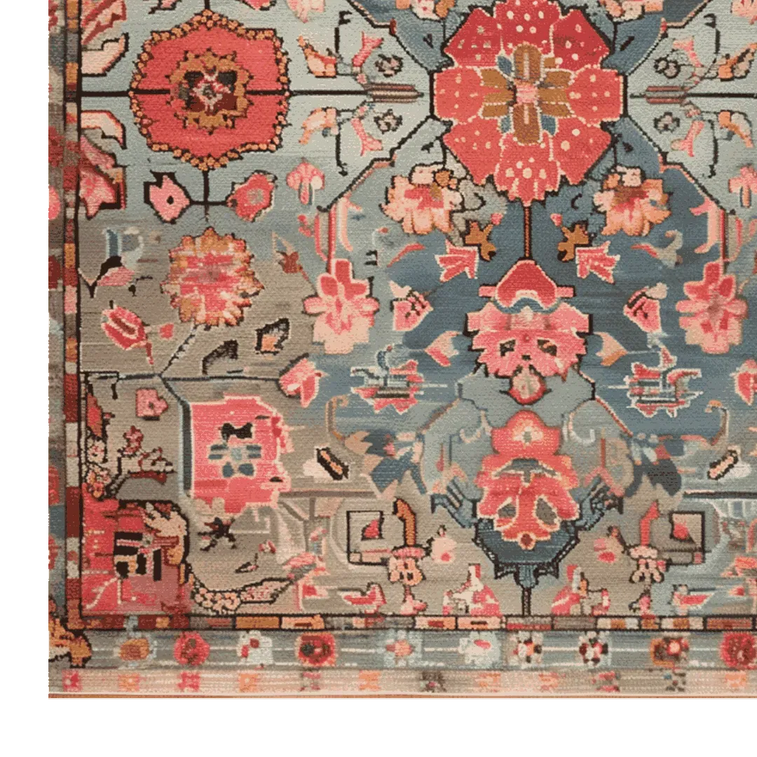 Ember Floral Hand Tufted Rug