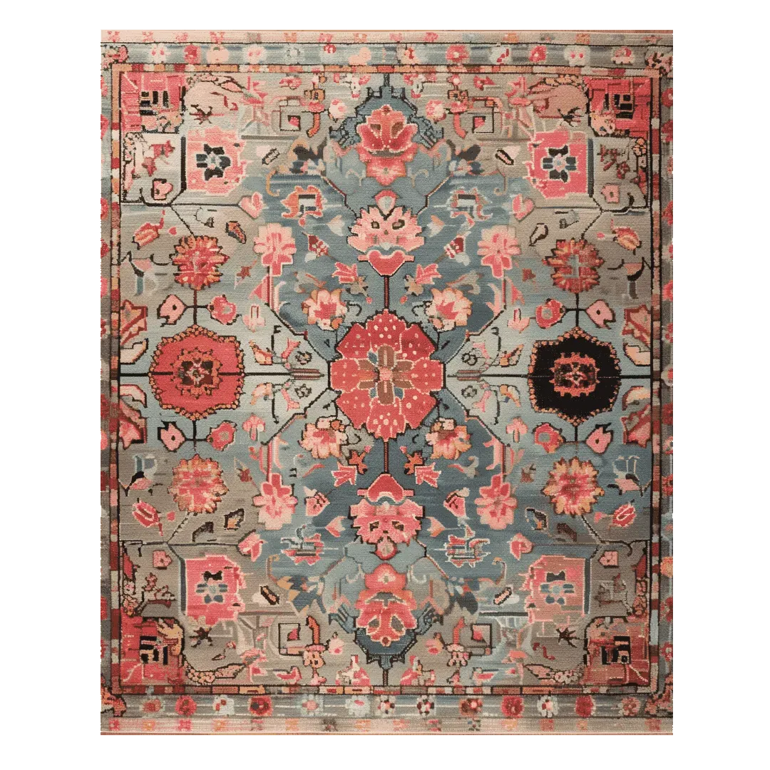 Ember Floral Hand Tufted Rug