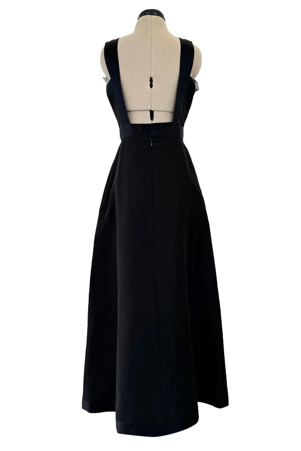 Exceptional Pre-Fall 2015 Chanel by Karl Lagerfeld Runway Look 83 Metiers d'Art Black Lace Dress