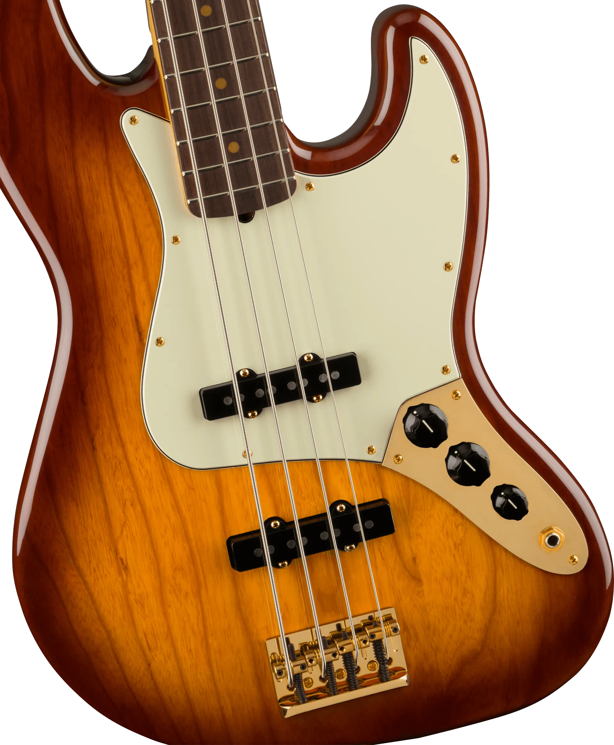 FENDER 75th Anniversary Commemorative Jazz Bass® Rosewood Fingerboard 2-Color Bourbon Burst