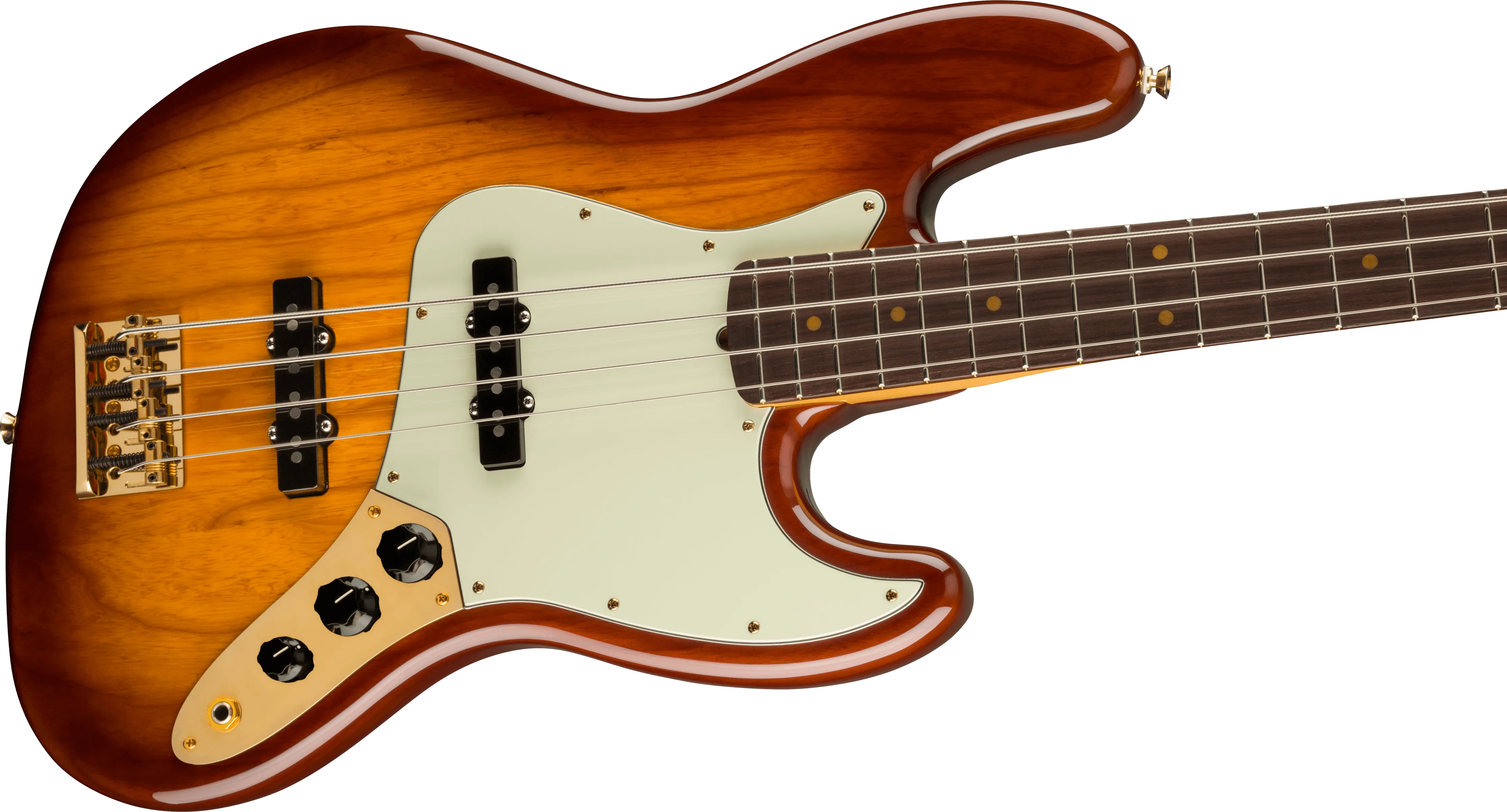 FENDER 75th Anniversary Commemorative Jazz Bass® Rosewood Fingerboard 2-Color Bourbon Burst
