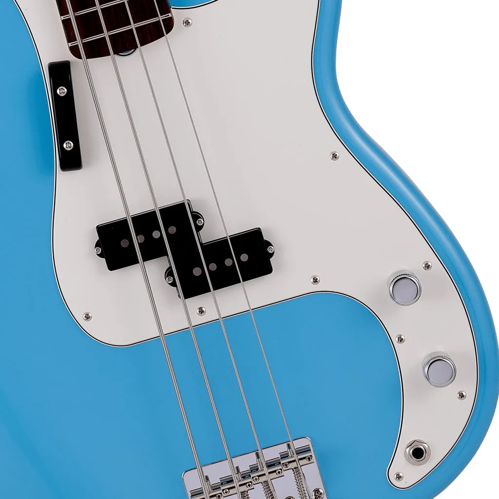 Fender Made in Japan Limited International Color Precision Bass®, Rosewood Fingerboard, Maui Blue