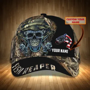Fish Reaper - Personalized Name Cap - Lta98-45