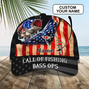 Fishing 2 - Personalized Name Cap - Loop - H9h3-362