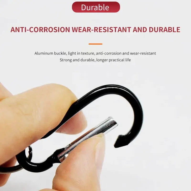 Fishing Hanging Buckle swivel connector strong Magnetic holder carabiner clip Metal
