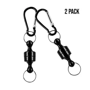 Fishing Hanging Buckle swivel connector strong Magnetic holder carabiner clip Metal