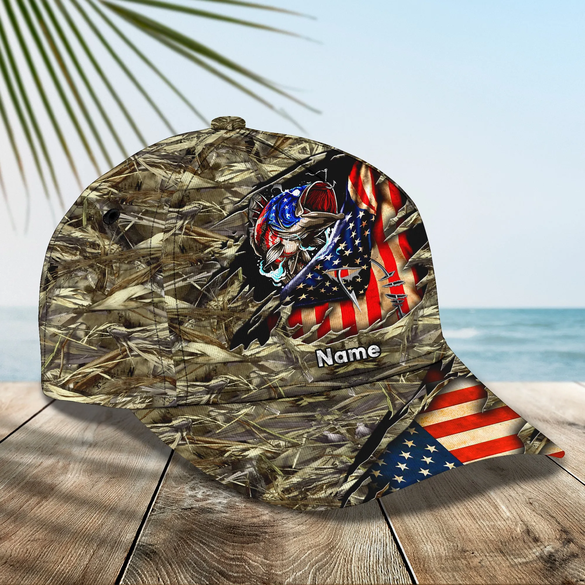 Fishing Hd98 - Personalized Name Cap -Loop- Hd98 19