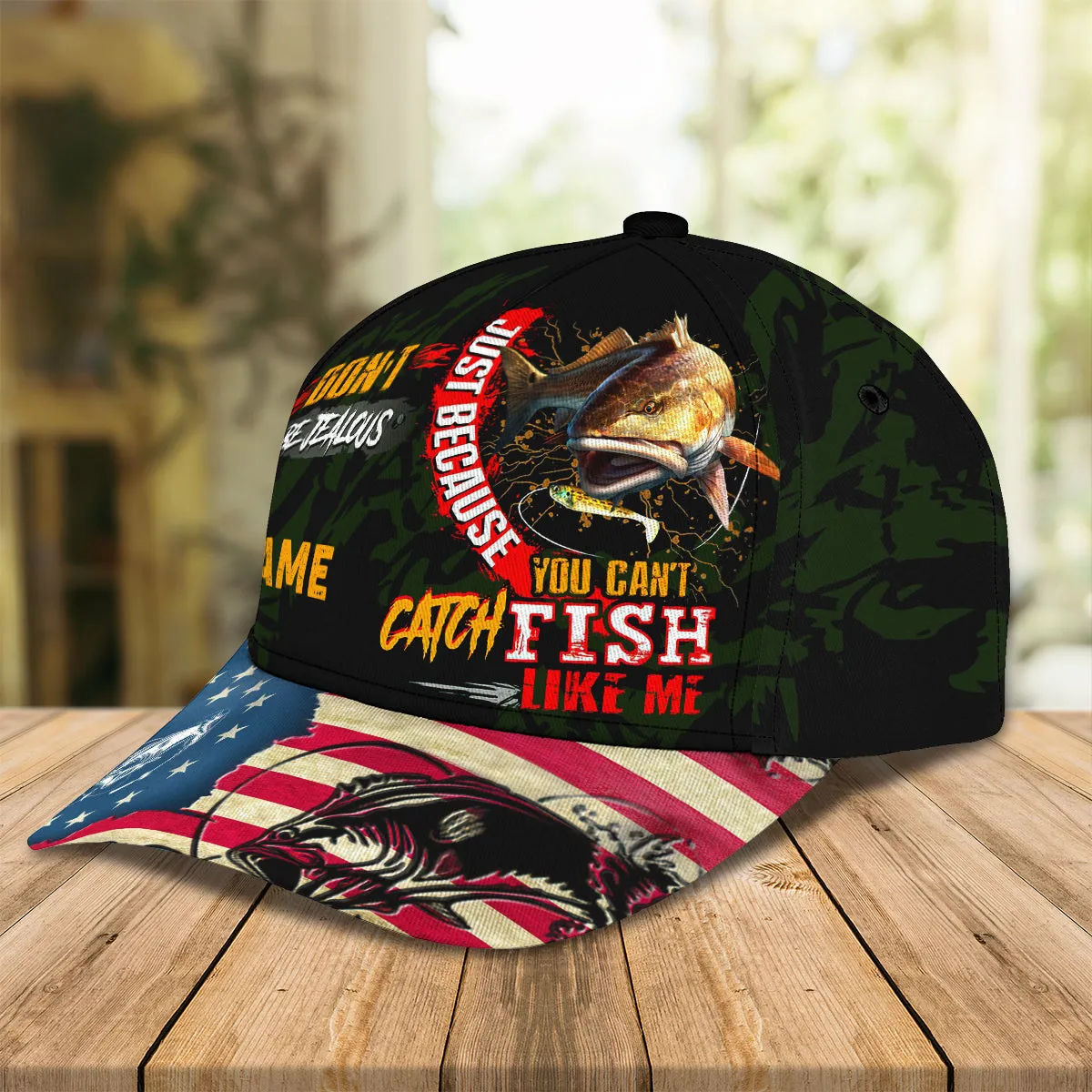 Fishing Hd98 - Personalized Name Cap -Loop- Hd98 24