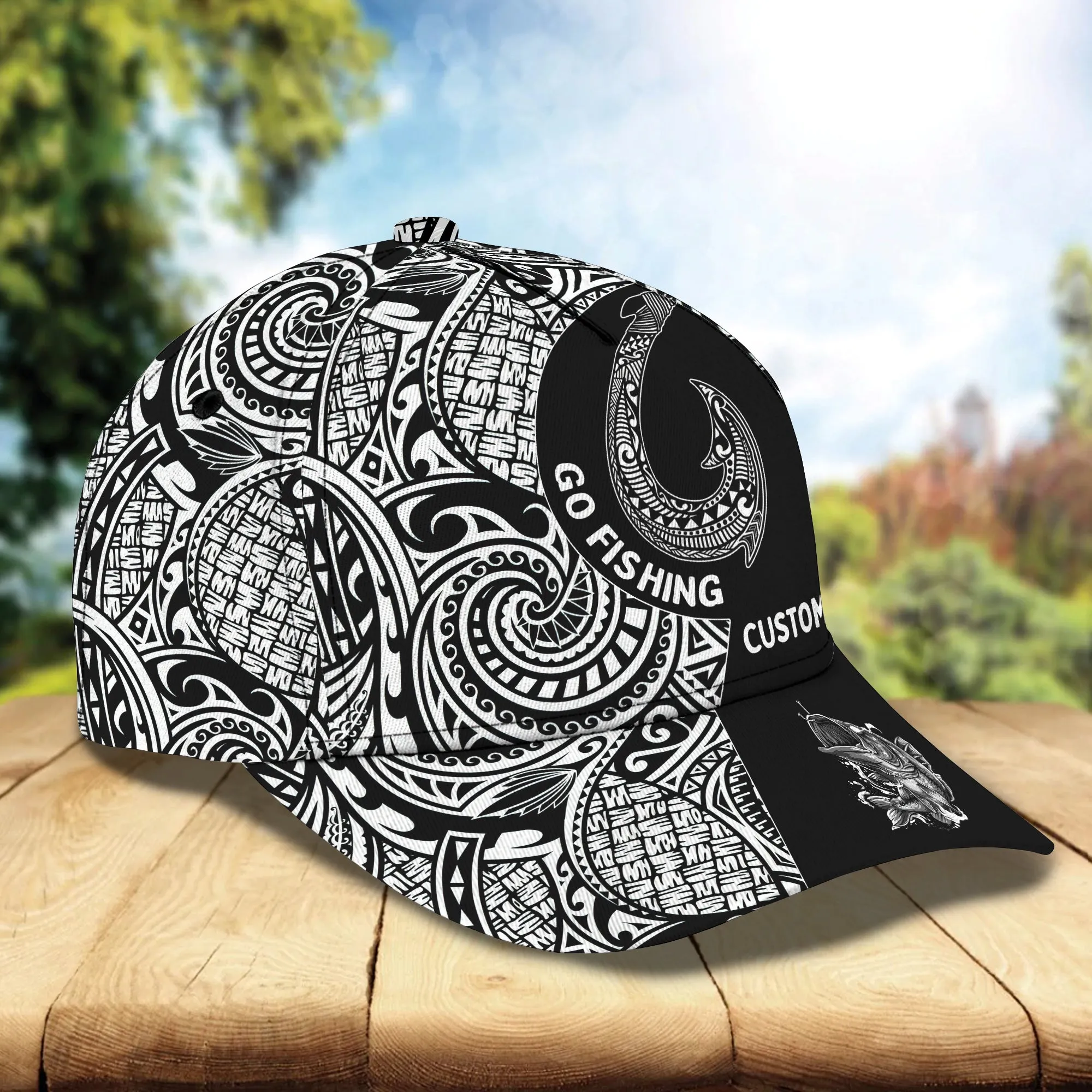 Fishing- Personalized Name Cap - HN95