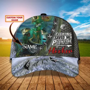 Fishing - Personalized Name Cap - Loop - H9h3-432