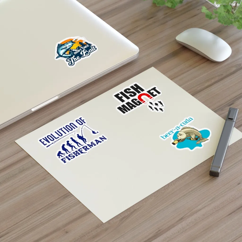 Fishing Sticker Sheets - A