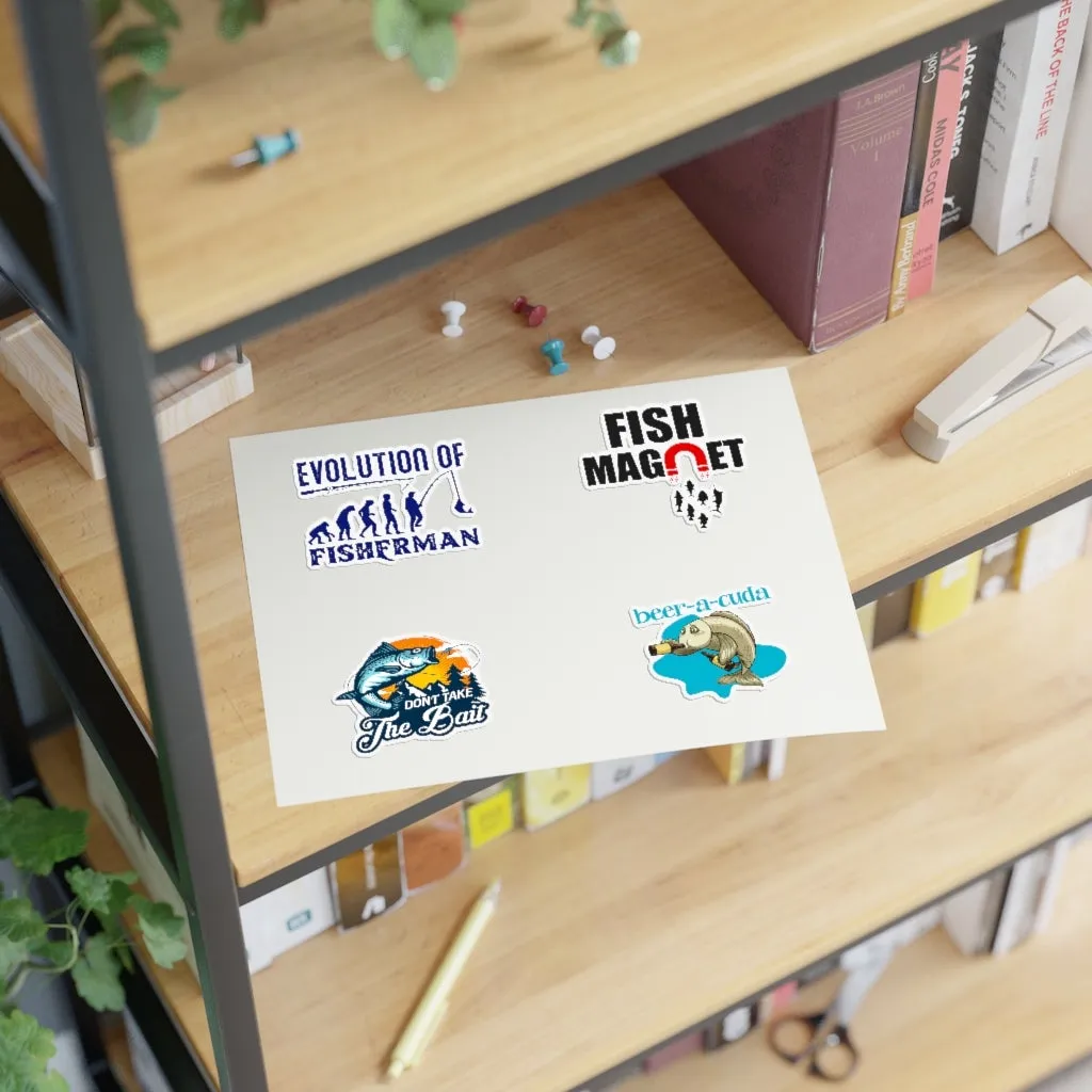 Fishing Sticker Sheets - A