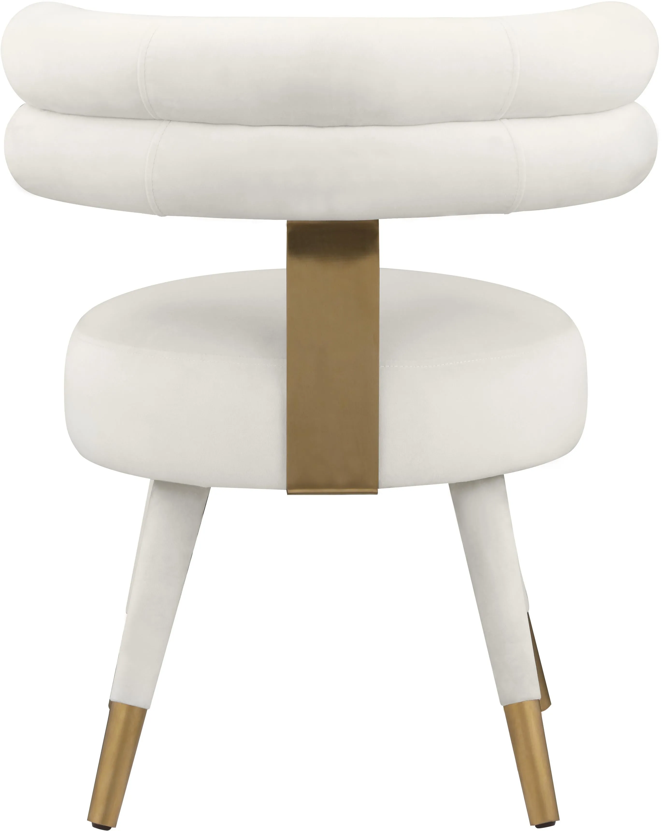 Fitzroy Cream Velvet Dining Chair