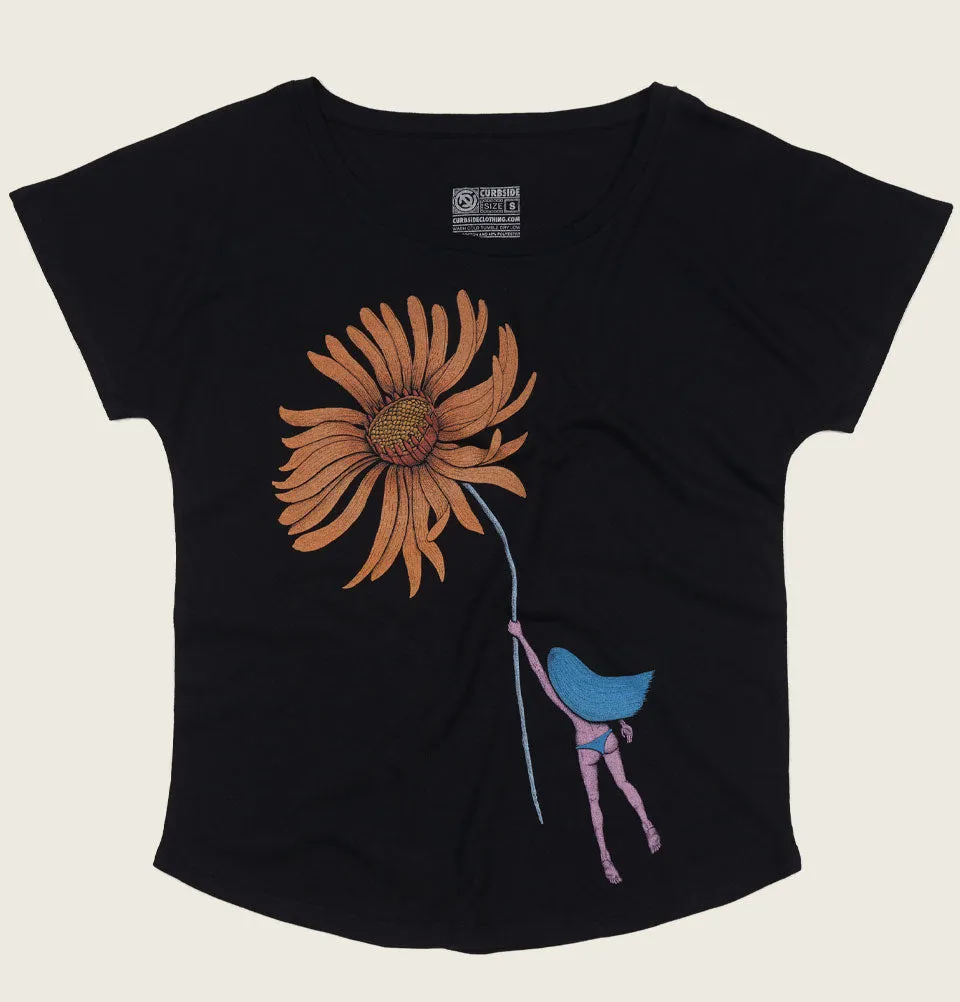 Flower Power Women's Dolman T-shirt