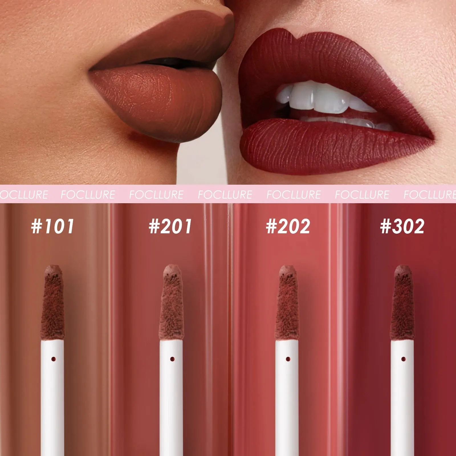 FOCALLURE Waterproof Long Lasting Liquid Lipstick