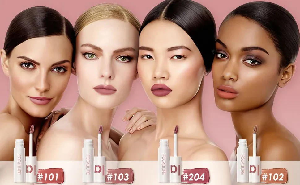 FOCALLURE Waterproof Long Lasting Liquid Lipstick