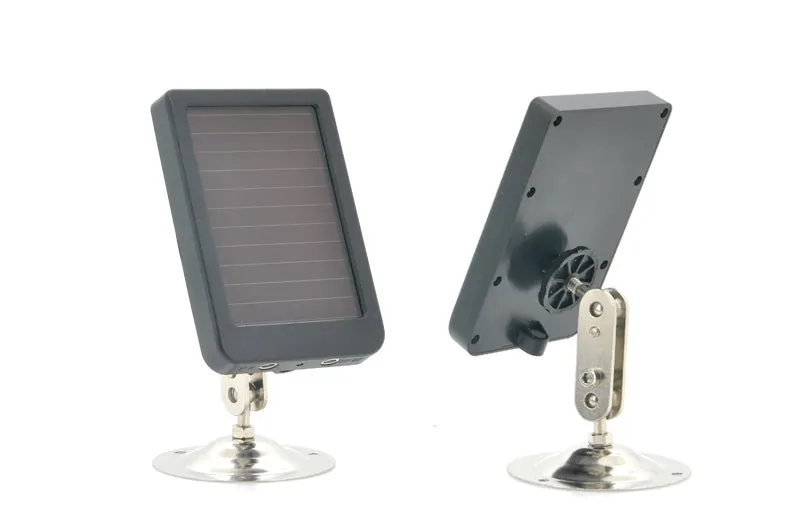 Game Camera With Rechargeable Battery   Solar Panel "SolarTrail" - 1080p HD video, PIR Motion Detection, MMS View