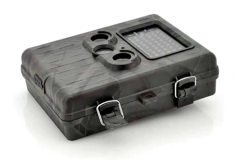 Game Camera With Rechargeable Battery   Solar Panel "SolarTrail" - 1080p HD video, PIR Motion Detection, MMS View