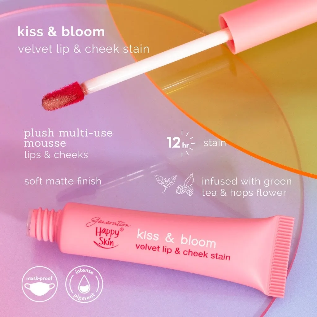 Generation Happy Skin Kiss & Bloom Velvet Lip & Cheek Stain in Witty