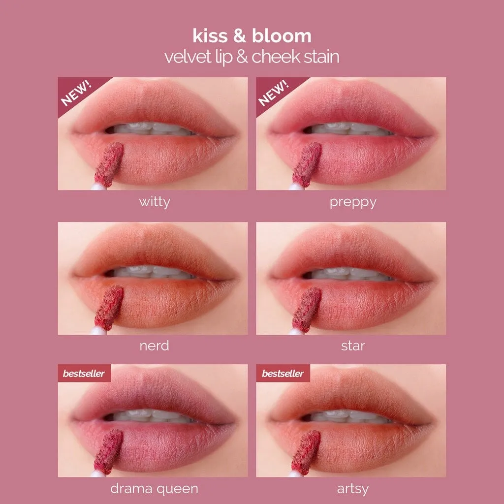 Generation Happy Skin Kiss & Bloom Velvet Lip & Cheek Stain in Witty