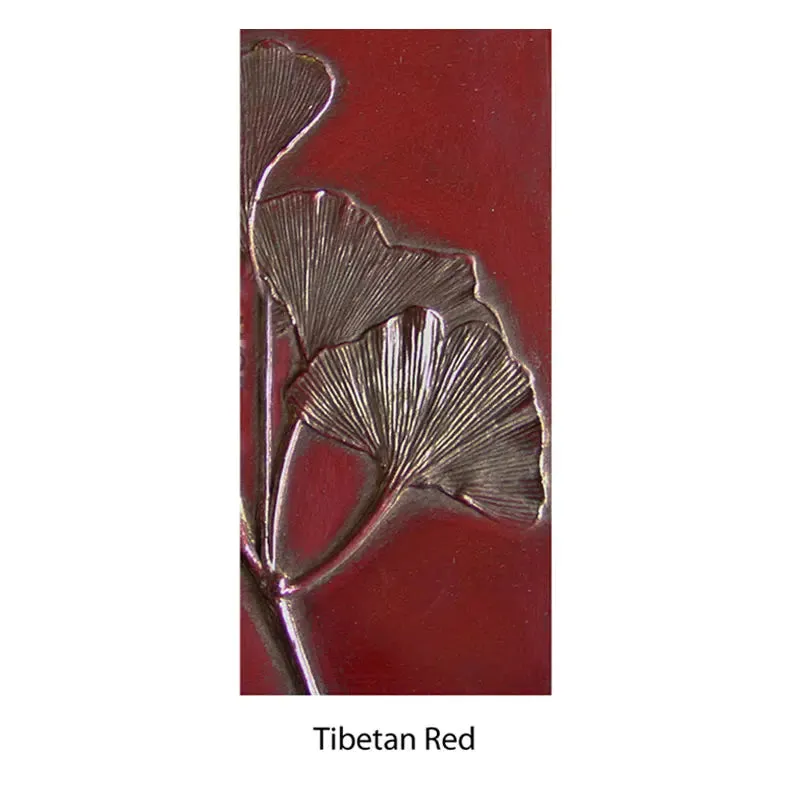 Ginkgo Branch Square and Rectangular Mirrors, Blindspot Mirrors by Deborah Childress
