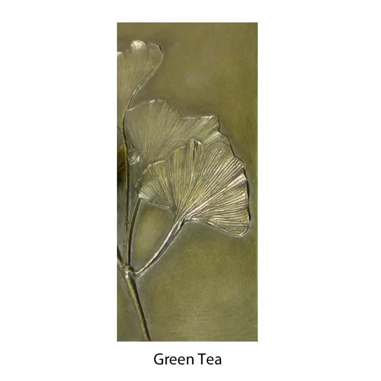 Ginkgo Branch Square and Rectangular Mirrors, Blindspot Mirrors by Deborah Childress