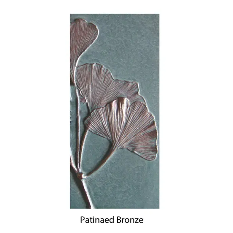 Ginkgo Branch Square and Rectangular Mirrors, Blindspot Mirrors by Deborah Childress