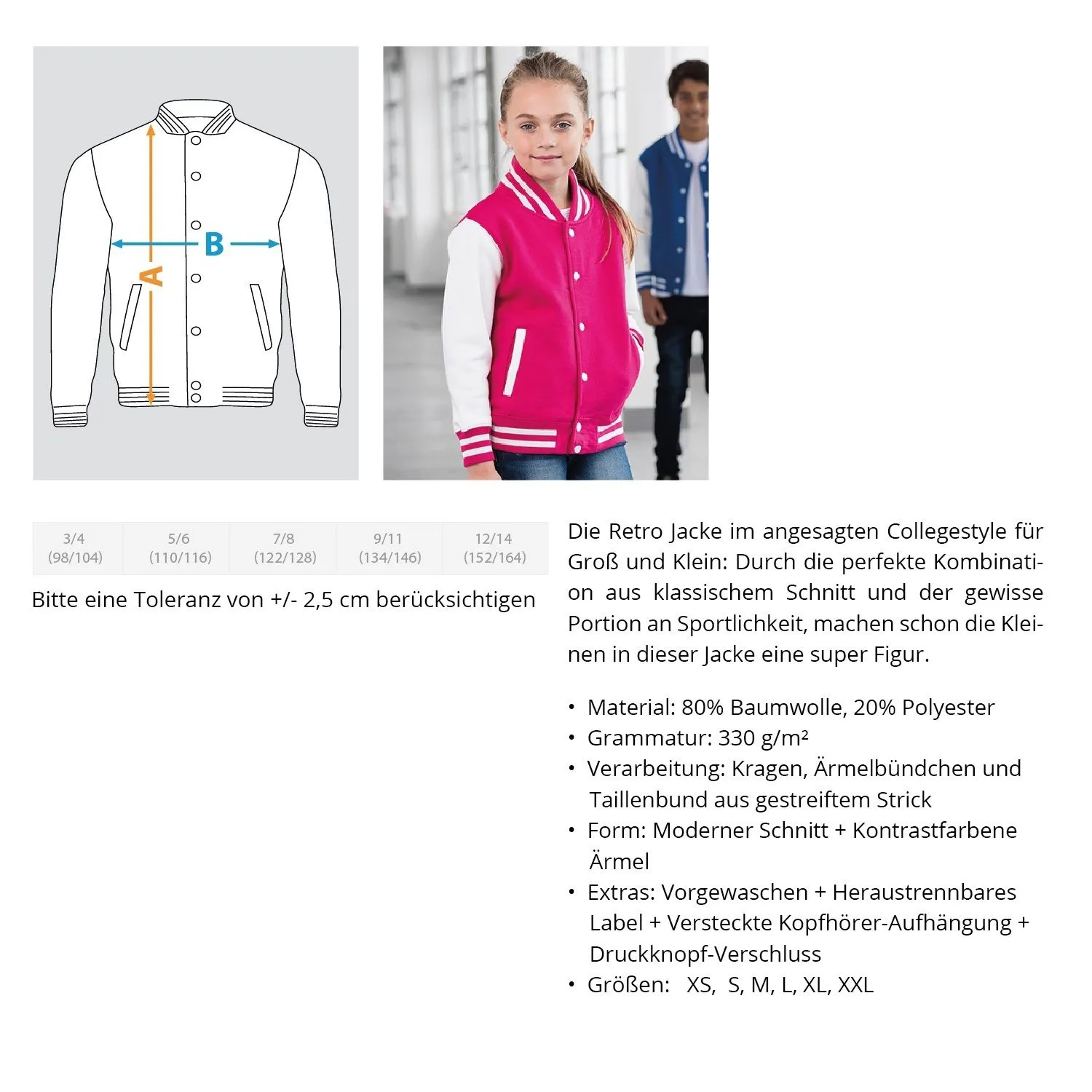 GipfelSteigerin  - Kinder College Sweatjacke