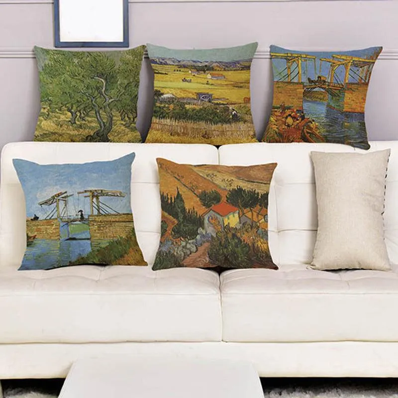 Gogh Art Pillow Cases
