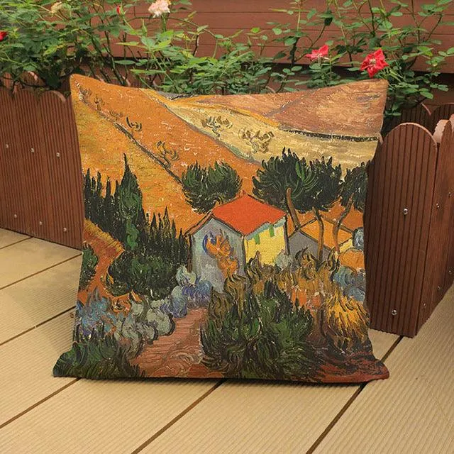 Gogh Art Pillow Cases