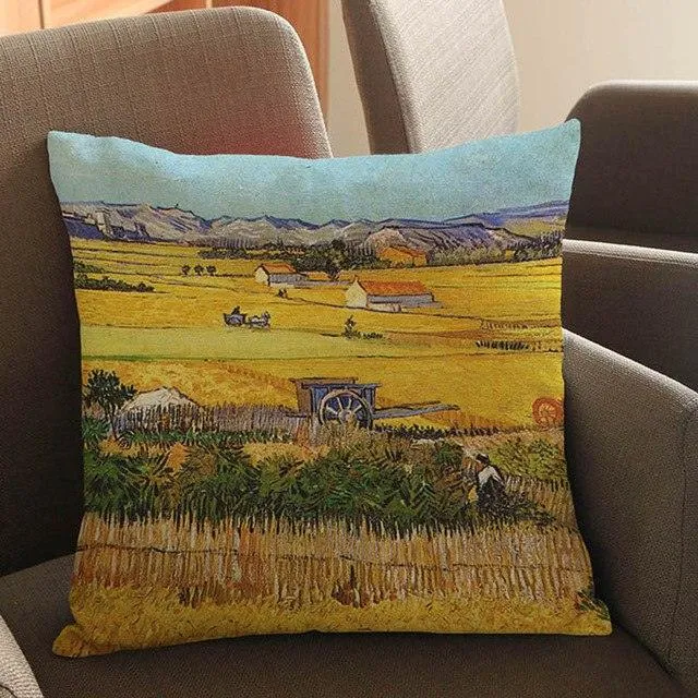 Gogh Art Pillow Cases