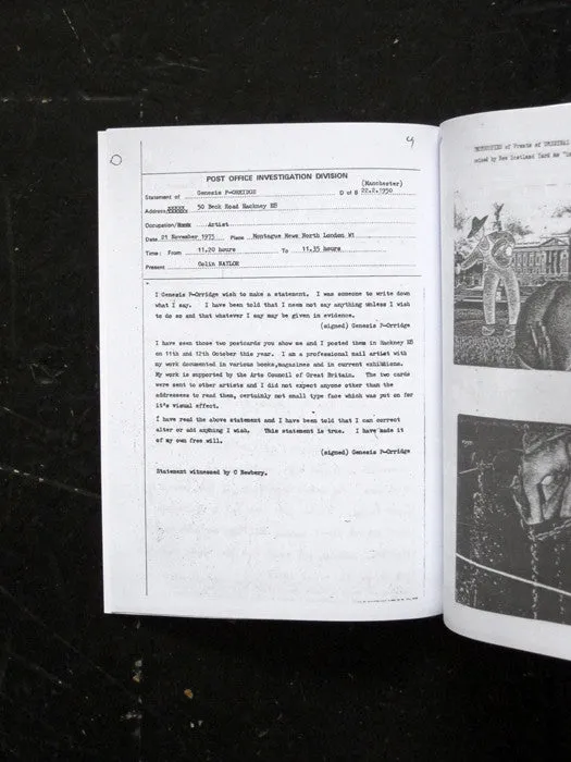 G.P.O vs G.P-O: A Chronicle of Mail Art on Trial
