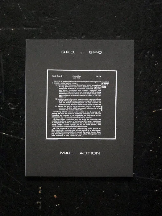 G.P.O vs G.P-O: A Chronicle of Mail Art on Trial