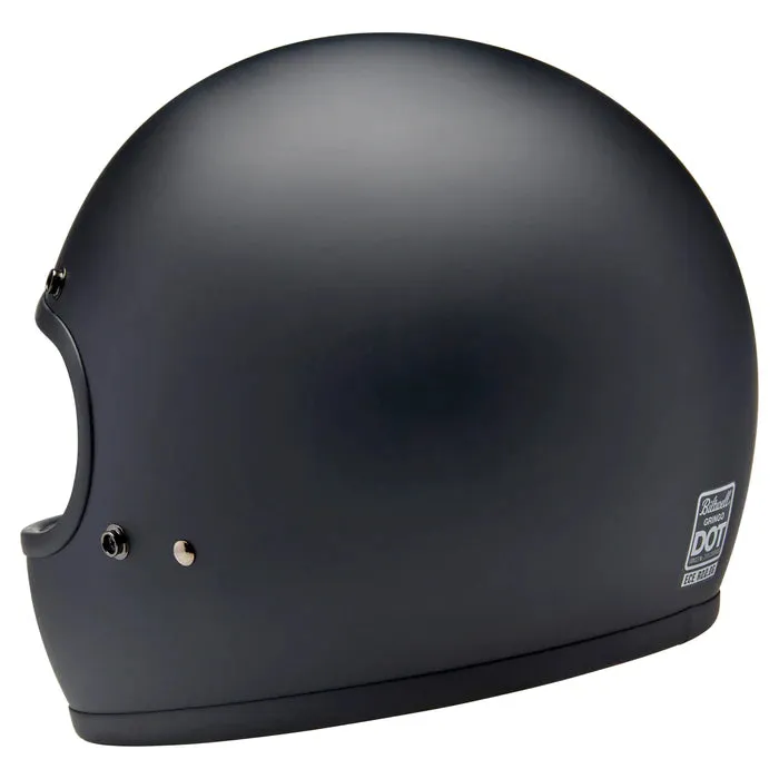 Gringo ECE R22.06 Helmet - Flat Black