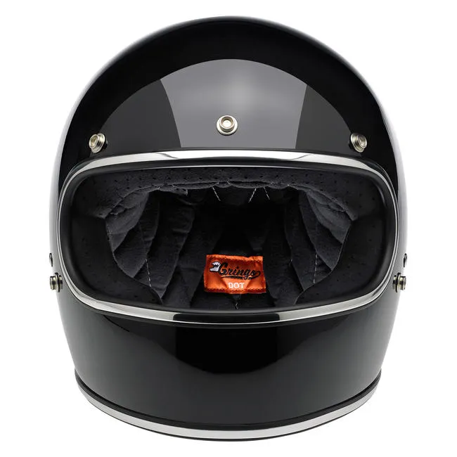 Gringo ECE R22.06 Helmet - Gloss Black