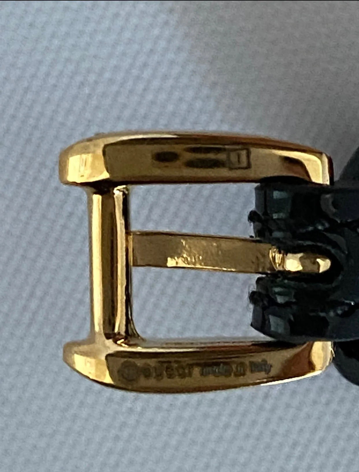 GUCCI Patent Leather Choker Necklace