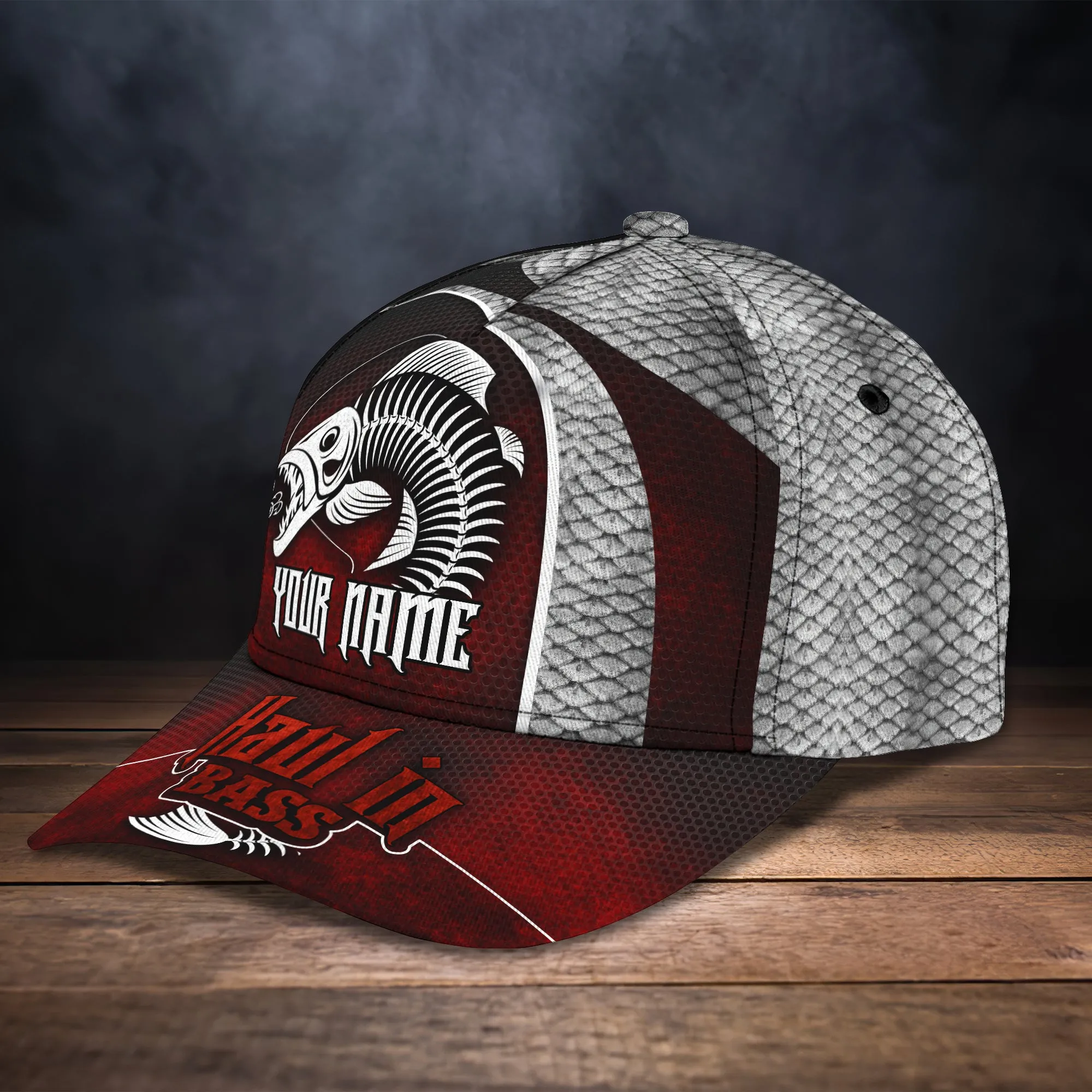 Haul in Bass - Personalized Name Cap - HN95