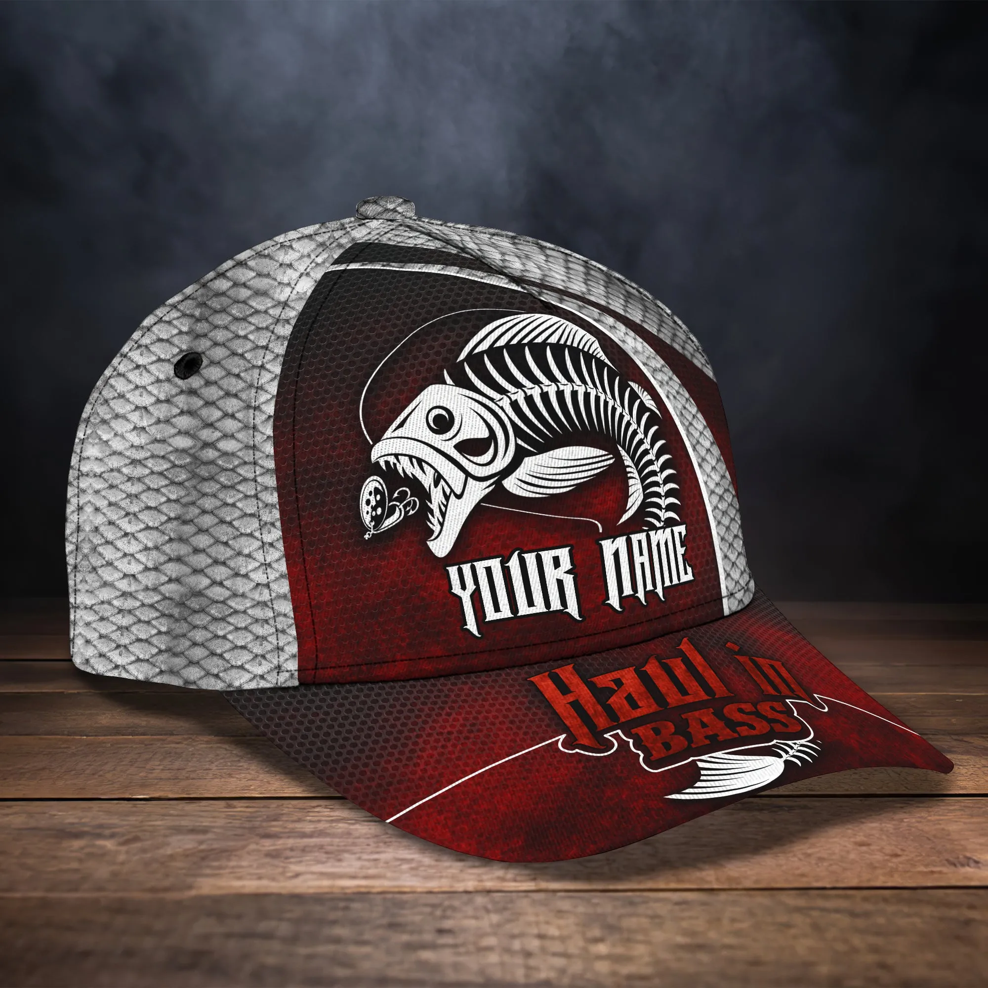 Haul in Bass - Personalized Name Cap - HN95