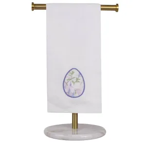 Haven Watercolor Egg Hand Towel
