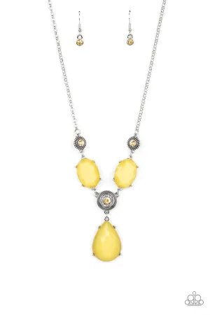 Heirloom Hideaway - Yellow Necklace