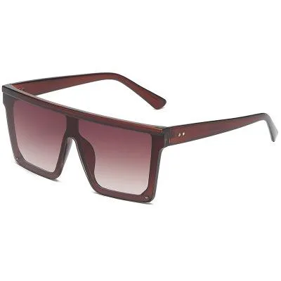 Hot!Flat Top Oversized Luxury Sunglasses
