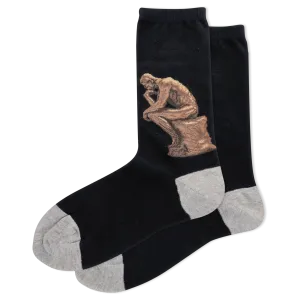 HOTSOX Women's The Thinker Crew Socks