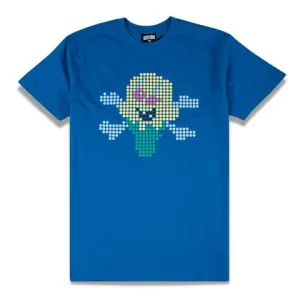 ICECREAM DOTS BLUE TEE